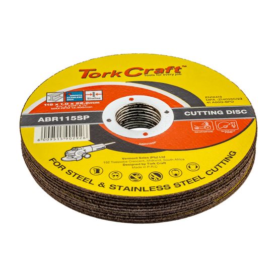 Cutting Disc Metal 115 X 1.0x 22.23 10pc Ltd Edition Tin